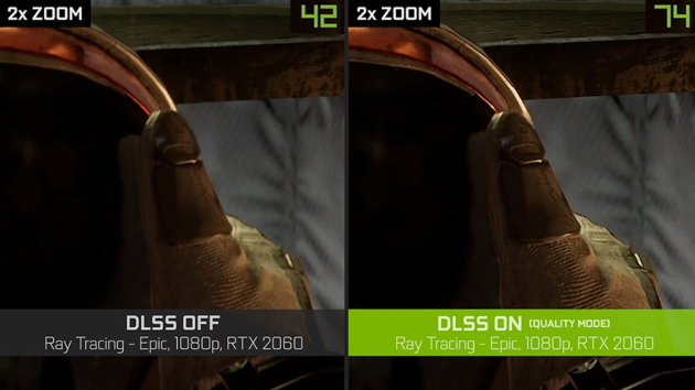 DLSS får du med GeForce RTX DLSS med RTX